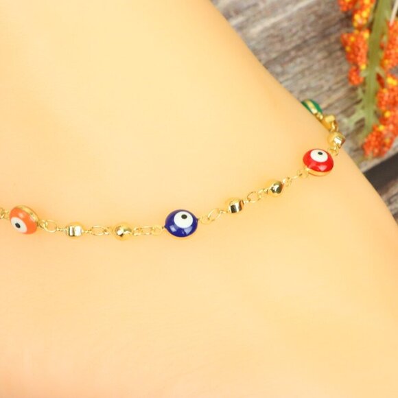 "Elegant Handmade Anklet – Delicate Jewelry for Women, MAR091586 - Picture 4 of 10